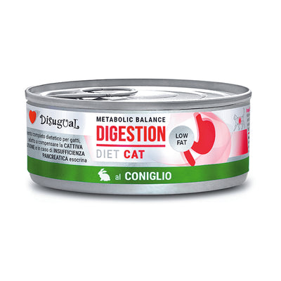 Scatoletta di alimento umido per gatti con pancreatite Disugual Digestion Cat 85 g