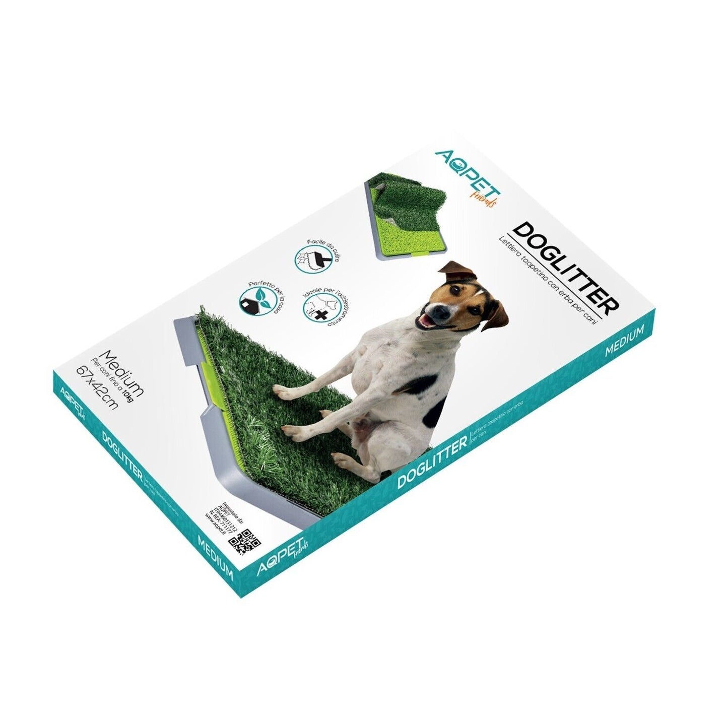 Tappetino igienico per cani in erba sintetica