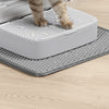 Lettiera per Gatti Grandi in Acciaio Inossidabile con Coperchio (60x40x38 cm) – Cassetta Igienica XXL da 28L Anti-Odore e Anti-Perdita, con Paletta e Tappetino inclusi