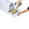 Lettiera chiusa per gatti con cassetto estraibile Imac Zuma color ghiaccio
