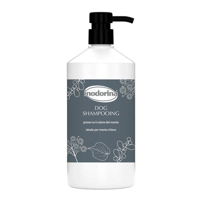Inodorina Shampoo Rituals per Cani con Manto Chiaro con Estratto di Uva Ursina e Tiglio 1L - Partenopet