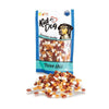 Busta di snack per cani di piccola taglia con pollo anatra e merluzzo Kid Dog da 80 g