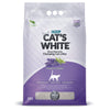 Cat's White Lettiera Agglomerante per Gatti Bentonite profumata alla Lavanda 10 L - Partenopet