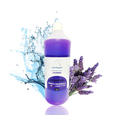 Partenopet Detergente Concentrato Elimina Odori per Tutte le Superifici Specifico per Ambienti con Animali alla Lavanda 1 L - Partenopet