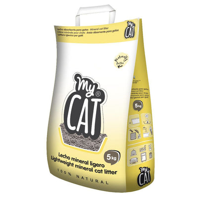 Busta di lettiera assorbente per gatti Mu Cat da 5 kg