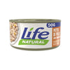 Scatoletta di cibo umido per cani con Petto di pollo e formaggio marca Life Dog da 90 g