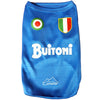 Camiseta de perro Napoli Buitoni | Réplica del Napoli para amantes de los perros (5 tallas)