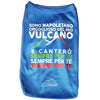 Maglietta per cani di colore blu con la scritta "sono Napoletano orgoglioso del mio vulcano e canterò sempre per te, sempre per te, sempre per te