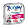 Vaschetta di alimento umido per cani con maiale Monge Fresh da 100 g