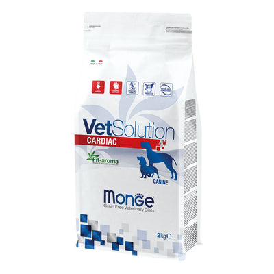 Busta di crocchette per cani con insufficienza cardiaca cronica Monge Vetsolution Cardiac Canine