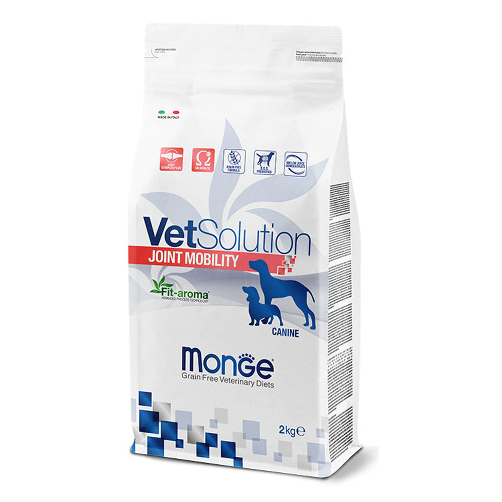 Busta di crocchette per cani con osteoartrite Monge Vetsolution Joint Mobility