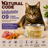 Natural Code 09 Vellutata Tonno e Verdure alimento umido naturale per gatti adulti 85 g senza glutine