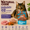 Natural Code C02 Tacchino alimento umido completo per gatti adulti 70 g con 68% di tacchino e zucca naturale