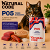 Natural Code P05 Tonno e Aragosta alimento umido completo per gatti adulti bustina da 70 g con tonno Skipjack, aragosta e riso