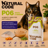 Natural Code P06 Orata e Verdure alimento umido completo per gatti adulti bustina da 70 g con orata, carote, piselli e riso