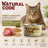 Natural Code ST02 Tonno e Amaranto alimento umido per gatti sterilizzati con tonno, amaranto e riso integrale
