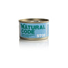 Natural Code ST05 Tonno e Pesce Bianco alimento umido complementare per gatti sterilizzati senza glutine con tonno e pesce bianco.
