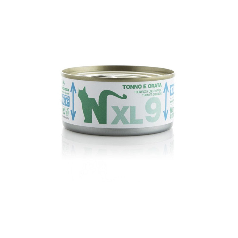 Natural Code XL09 Tonno e Orata alimento umido complementare per gatti adulti lattina da 170 g