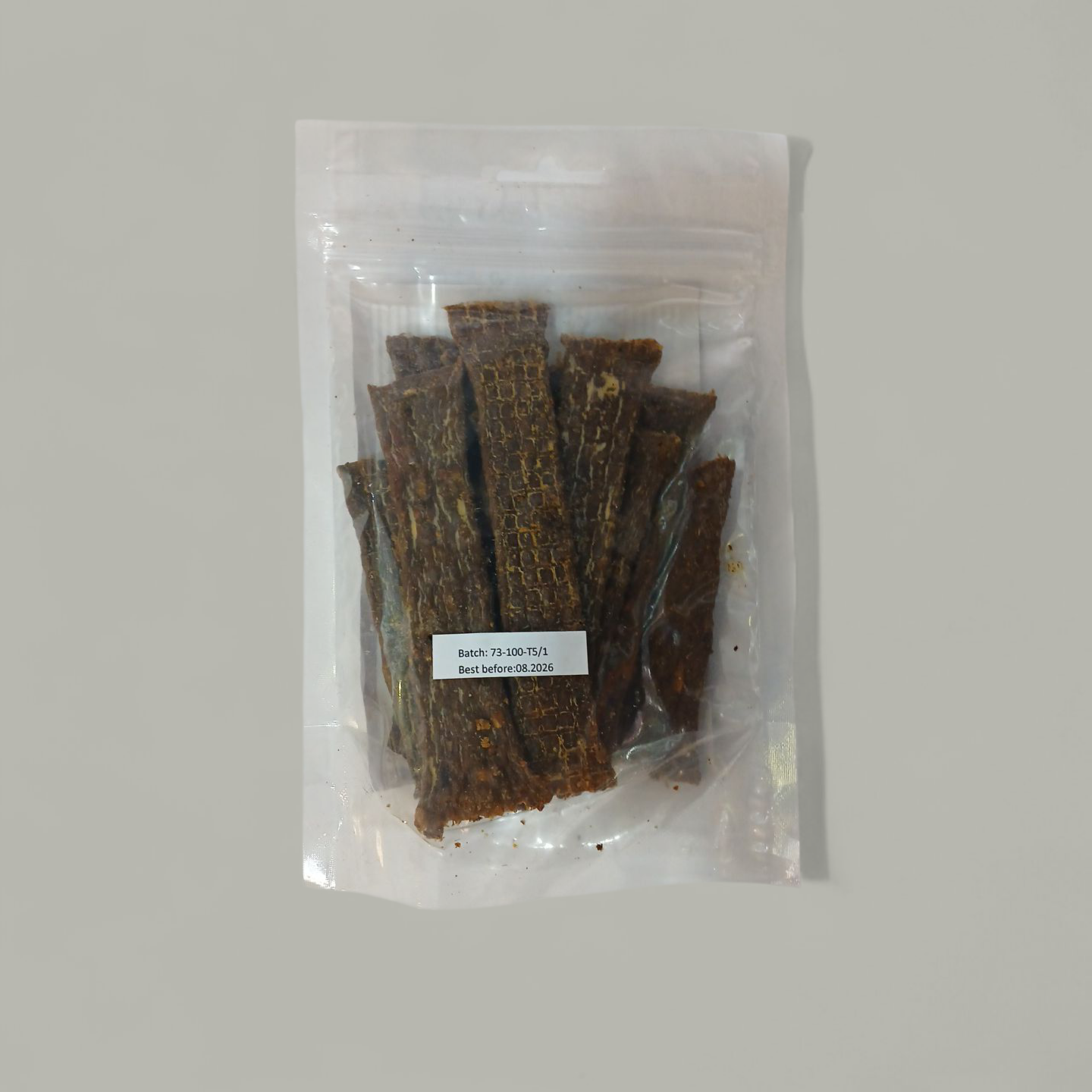 Busta di strisce di cervo essiccate marca Orazio