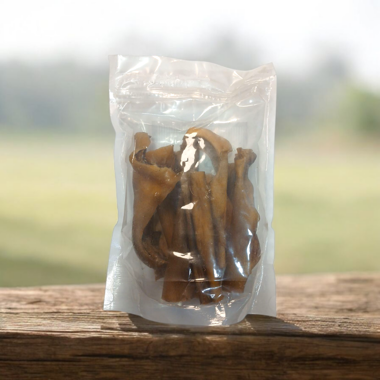 Busta di strisce di pelle di testa di manzo per cani marca Orazio da 200 g