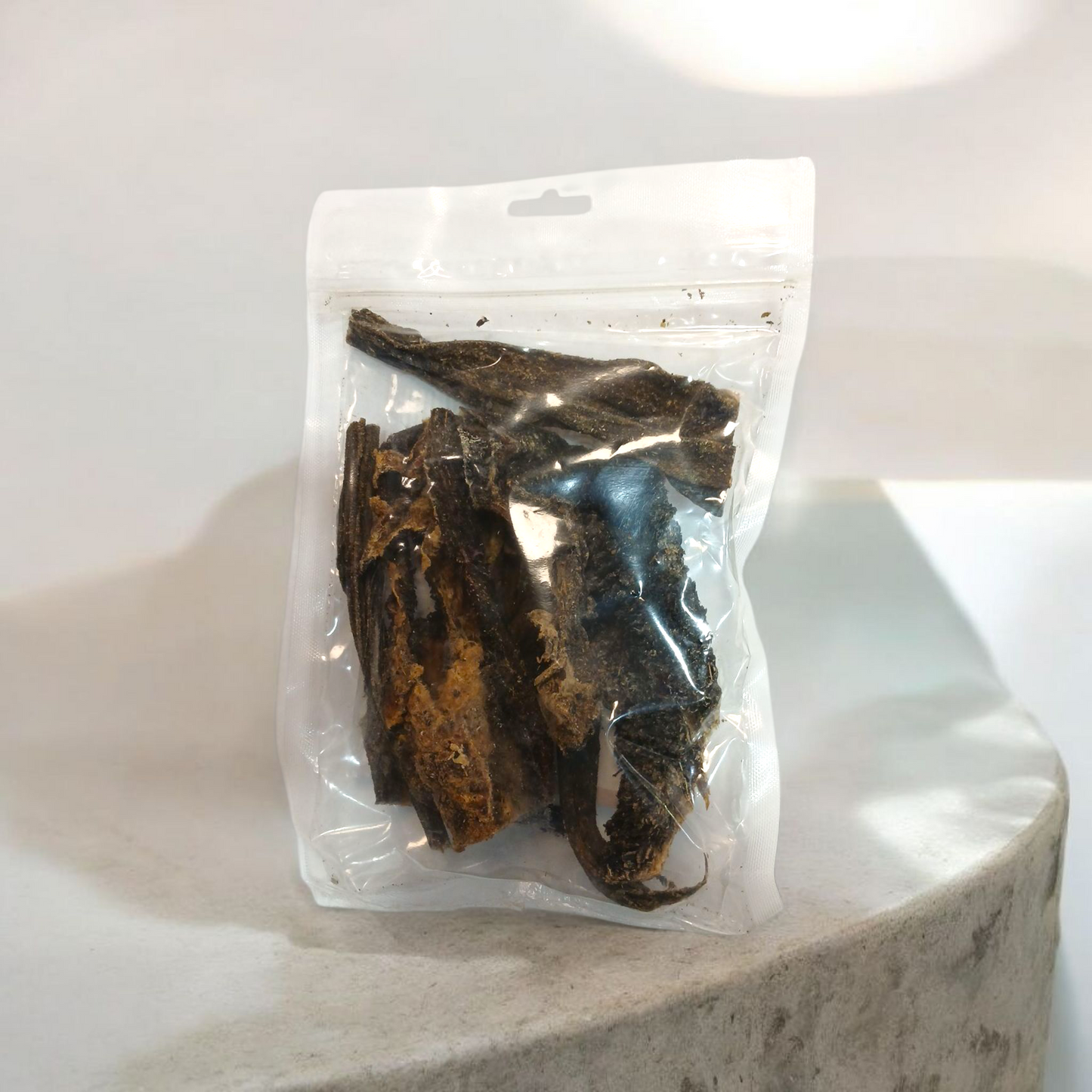 Confezione di Trippa di manzo essiccata per cani marca Orazio da 100 g