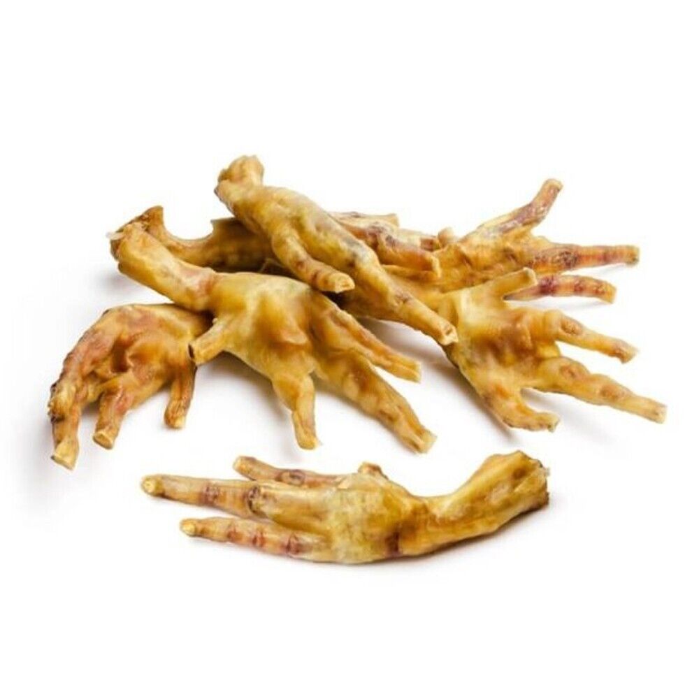 Busta di zampe di pollo essiccate per cani Orazio da 200 g
