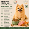 Partenopet Adult Mini Monoproteico Maiale e Zucca Crocchette per Cani 100% Naturali 2 kg - Partenopet