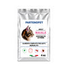 Sacco di crocchette premium Partenopet per gatti adulti al gusto maiale, alimento secco ricco con il 40% di proteine e integrato con taurina, formula ad alta digeribilità, 100% Made in Italy.