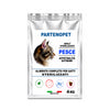 Sacco di crocchette Partenopet per gatti sterilizzati al gusto pesce, alimento secco light per il controllo del peso con il 12% di grassi, ricco di taurina e oligoelementi, 100% Made in Italy.