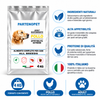 Partenopet Dog Adult Pollo 4 kg All Breeds, alimento completo per cani adulti Made in Italy
