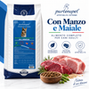 Crocchette Partenopet per cani adulti con manzo e maiale, alimento completo ad alta appetibilità