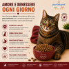 Sacco da 10 kg crocchette Partenopet Adult Cat al maiale, alimento naturale per gatti adulti pressato a freddo prodotto in Italia, senza conservanti né coloranti.