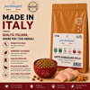 Busta di crocchette al pollo per gatti sterilizzati pressate a freddo senza conservanti e coloranti marca Partenopet da 1,5 kg