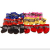 Scarpette Antipioggia per Cani – Set 4 Scarpe Antiscivolo Regolabili per Zampe – XXS-XXL