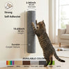 Tiragraffi Adesivo da Parete per Gatti 50×10 cm | Verticale Salvaspazio