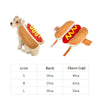 Costume Hot Dog per Cani – Travestimento Salsiccia Divertente per Halloween e Feste