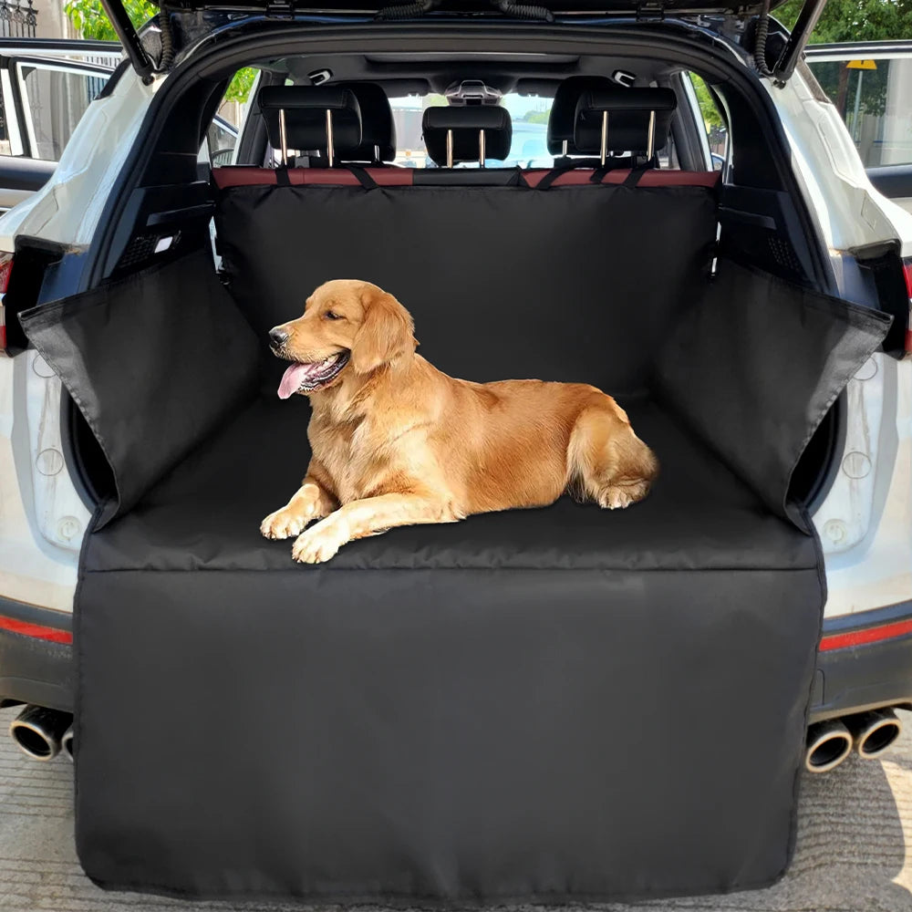 Telo Protezione Auto per Cani Impermeabile 600D Oxford – Copertura Bagagliaio per SUV e Auto