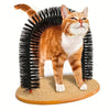 Spazzola ad Arco per Gatti con Tiragraffi e Topolino | Cat Arch Self Grooming & Massage Toy
