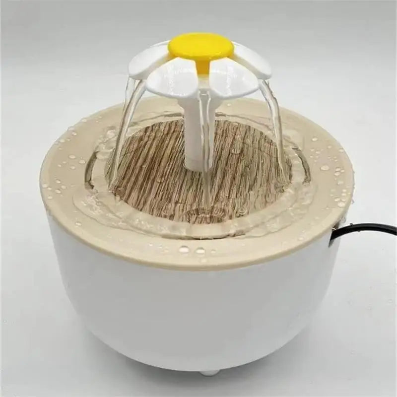 Fontanella Automatica per Gatti 1,2 L con Filtro – Distributore Acqua USB Silenzioso a Ricircolo