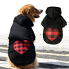 Felpa Calda per Cani e Gatti Love Plaid – Abbigliamento Autunno/Inverno S-5XL