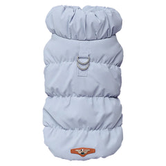 Giubbotto Imbottito per Cani – Gilet Invernale Caldo con Collo Alto – Taglie XS-2XL – Blue