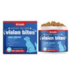 Kriath Vision Bites 200 g – Bocconcini per il Supporto della Vista del Cane con Luteina, DHA e Antiossidanti