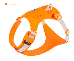 Pettorina Riflettente per Cani Regolabile con Porta Sacchetti – Nylon Resistente XXS-XL – Orange