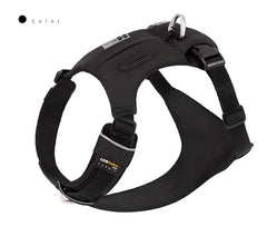 Pettorina Riflettente per Cani Regolabile con Porta Sacchetti – Nylon Resistente XXS-XL – black