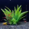Pianta Artificiale per Acquario – Decorazione Realistica in Plastica – Erba Acquatica Subacquea per Allestimento Vasca Pesci