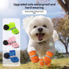 Scarpe Protettive per Cani Traspiranti e Antiscivolo | Set da 4 Stivaletti Riflettenti per Cani di Piccola e Media Taglia