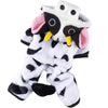 Costume Mucca per Cani – Tutina Calda in Peluche per Halloween e Natale