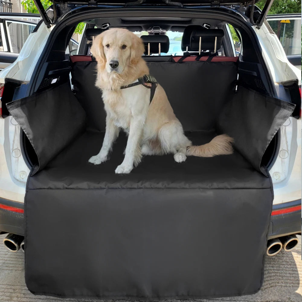 Telo Protezione Auto per Cani Impermeabile 600D Oxford – Copertura Bagagliaio per SUV e Auto