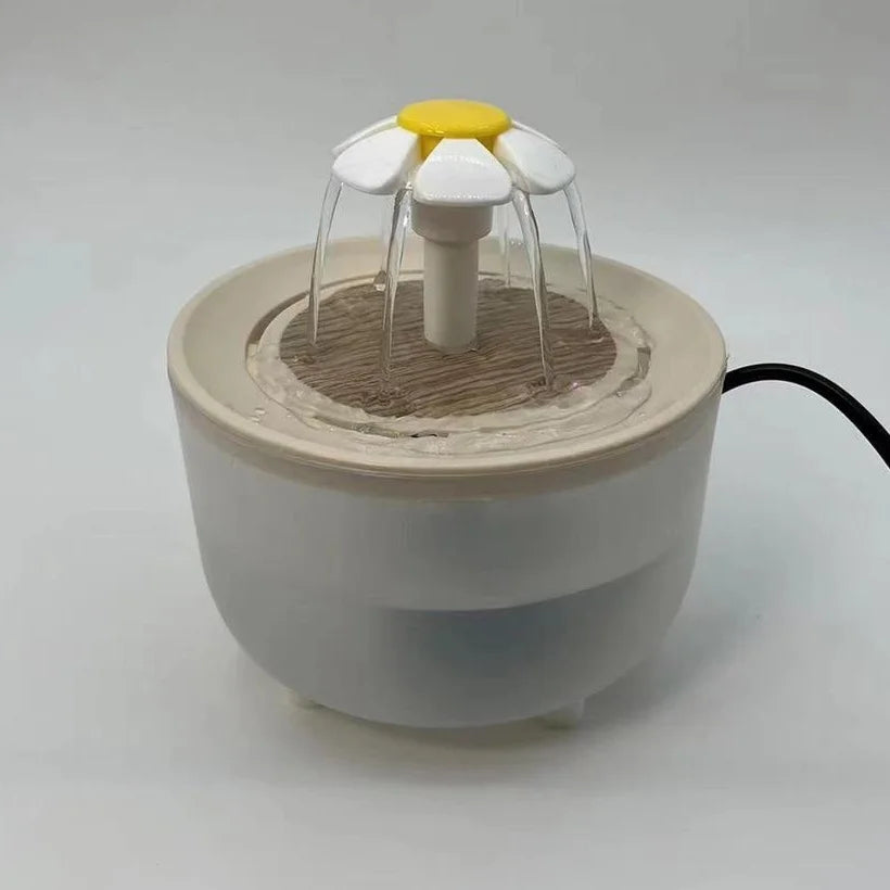 Fontanella Automatica per Gatti 1,2 L con Filtro – Distributore Acqua USB Silenzioso a Ricircolo