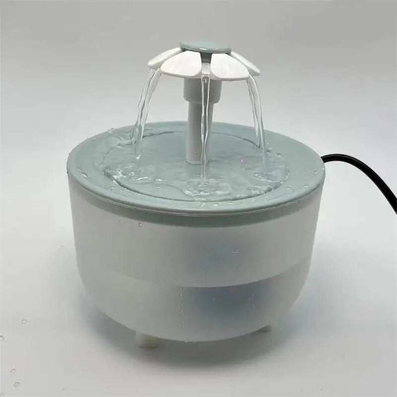 Fontanella Automatica per Gatti 1,2 L con Filtro – Distributore Acqua USB Silenzioso a Ricircolo